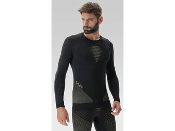 Funkčné tričko UYN Fusyon Cashmere Shiny 2.0 Uw Shirt Long Sleeve Round Neck Celebrity Gold
