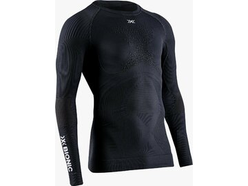 Funkčné tričko X-Bionic Energy Accumulator 4.0 Shirt LG SL Men Opal Black/Arctic White