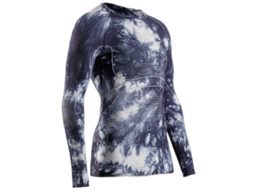 Funkčné tričko X-Bionic Energy Accumulator Wild Shirt LS Tiedye X Black/X White