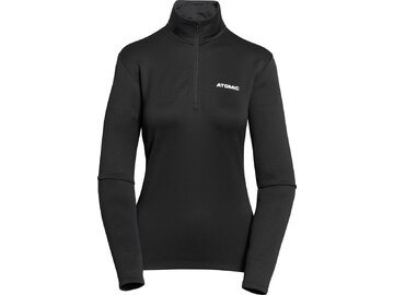 Mikina Atomic W Tour Zip-Neck Black