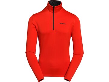 Mikina Atomic Tour Zip-Neck Red