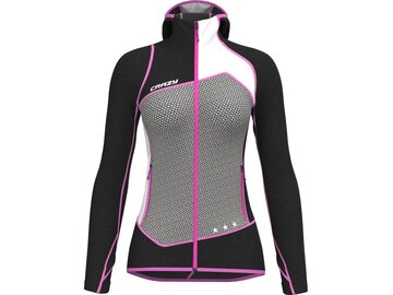 Mikina Crazy Idea Pull Ionic Woman Pop/Black