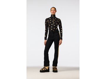 Mikina Goldbergh Aimi Ski Pully Black/Gold