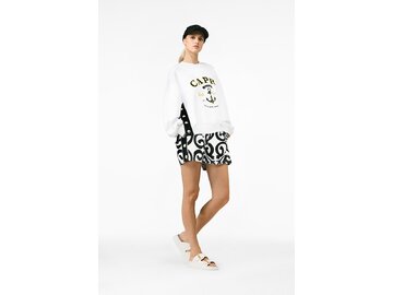Mikina Goldbergh Fico Sweater White