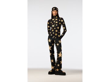 Mikina Goldbergh Hikari Ski Pully Black/Gold