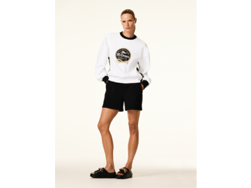 Mikina Goldbergh Port Sweater White