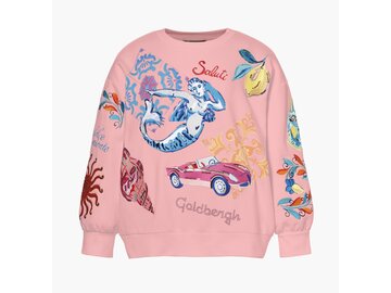 Mikina Goldbergh Seraphina Sweater Rosa