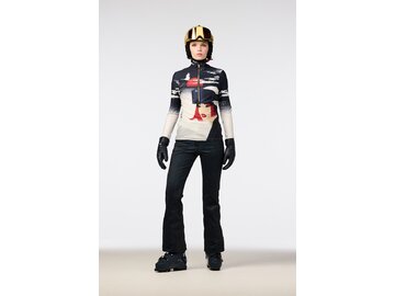 Mikina Goldbergh Yozora Full Zip Cardigan Black