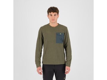 Mikina Karpos Mesdi' Crewneck Fleece Deep Depths/Woodl.Gray