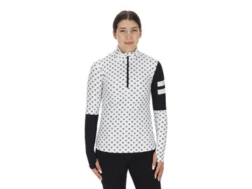 Mikina One more Turtleneck With Halfzip LogoB./Black/White