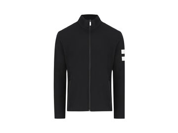 Mikina One More Tech-Sweater Black/Black/White