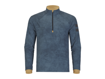 Mikina One more Turtleneck With Half Zip Denim/Trench/Black