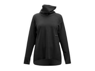 Mikina Ortovox Fleece Cord Longsleeve W Black Raven
