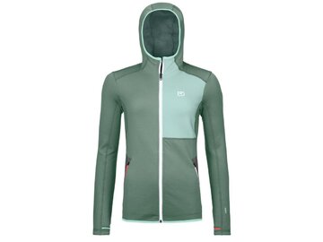 Dámska mikina Ortovox Fleece Hoody W Arctic Grey