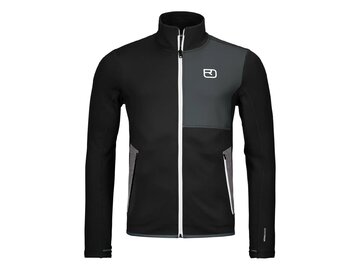 Mikina Ortovox Fleece Jacket M Black Raven