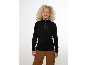 Mikina Protest REWillowy JR 1/4 Zip True Black