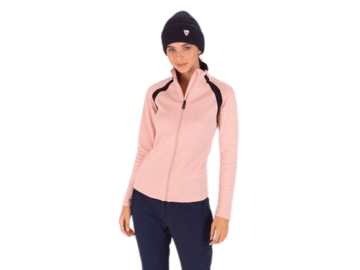 Dámska mikina Rossignol W Arerial FZ Powder Pink