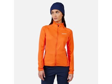 Mikina Rossignol W Blackside Mix FZ Fleece Orange Flame