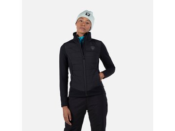 Mikina Rossignol W Classique Hybrid Clim FZ Black