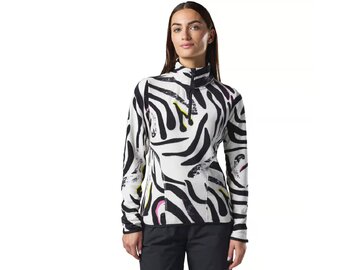 Mikina Rossignol W Quarter Zip Polar Fleece Savage Black