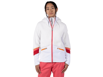 Mikina Rossignol W Wispile Fleece Fzh White