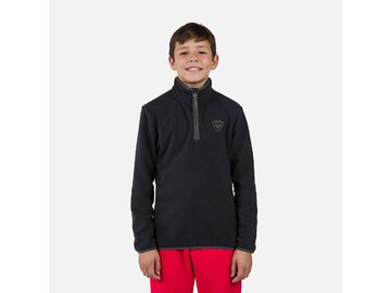 Mikina Rossignol Jr Strawpile Fleece HZ Black