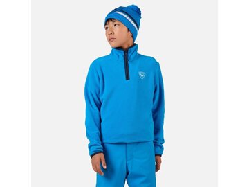Mikina Rossignol Jr Strawpile Fleece HZ Blazing Blue