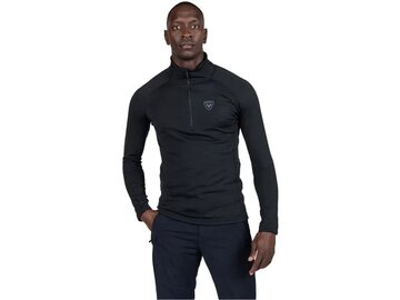 Mikina Rossignol Blackside Fleece HZ Black