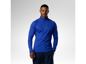 Mikina Rossignol Blackside Fleece HZ Dazzle Blue