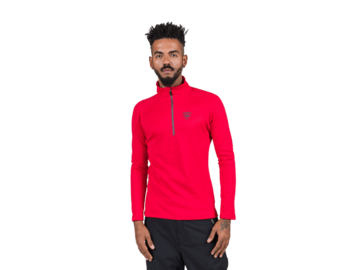 Mikina Rossignol Blackside Fleece HZ Sports Red