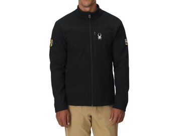Mikina Spyder Wengen Bandit Jacket Black