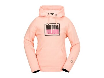 Dámská mikina Volcom Essential Hoodie Coral Haze