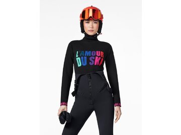 Sveter Goldbergh Amour Long Sleeve Knit Sweater Black