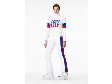 Sveter Goldbergh Champ Long Sleeve Knit Sweater White