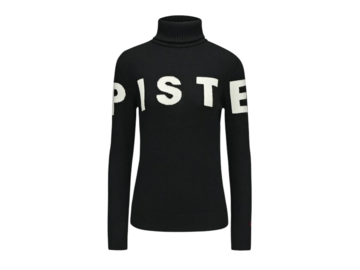 Dámsky sveter Perfect Moment Piste Merino Wool Sweater Black