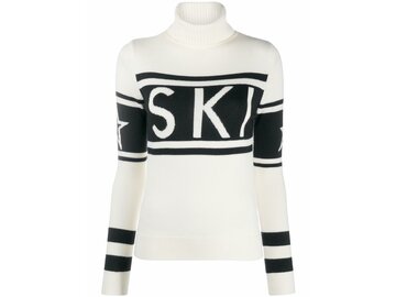 Dámsky sveter Perfect Moment Schild Merino Wool Sweater Snow White