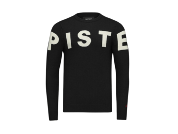 Pánsky sveter Perfect Moment Piste Merino Wool Sweater Black