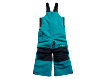 Zimné nohavice Burton Toddlers' Maven 2L Bib Pants Pacific Teal