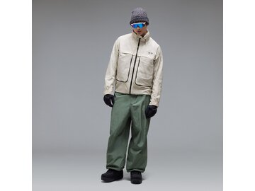 Zimné nohavice Oakley Channel Glow Shell Pant Reflective Camo AV Green