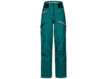 Dámske nohavice Ortovox W's 3L Deep Shell Pants Pacific Green