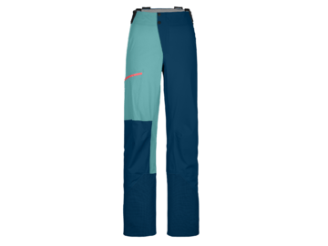 Dámske nohavice Ortovox 3L Ortler Pants W Petrol Blue