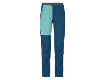 Dámske nohavice Ortovox Berrino Pants W Petrol Blue