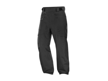 Lyžiarske nohavice Salomon Venom Pant M Deep Black