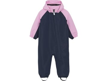 Detský overal Color Kids Coverall Colorblock & Solid Lilac Chiffon