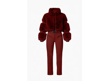 Overal Goldbergh Lieke Ski Suit Vino Rosso