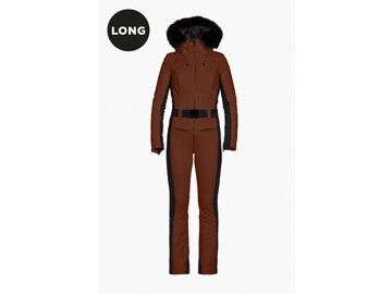 Overal Goldbergh Parry Long Ski Suit Faux Border Deep Mocha
