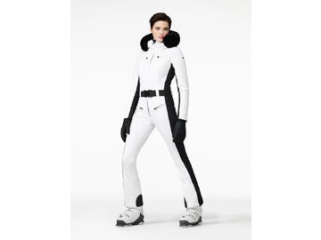 Overal Goldbergh Parry Ski Suit Faux Border Passion White