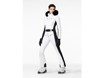 Overal Goldbergh Parry Ski Suit Faux Border Snow White