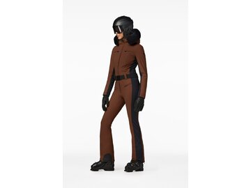 Overal Goldbergh Parry Ski Suit Faux Border Long Deep Mocha