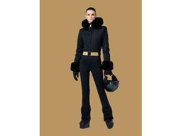 Overal Goldbergh Vita Ski Suit Faux Border Black